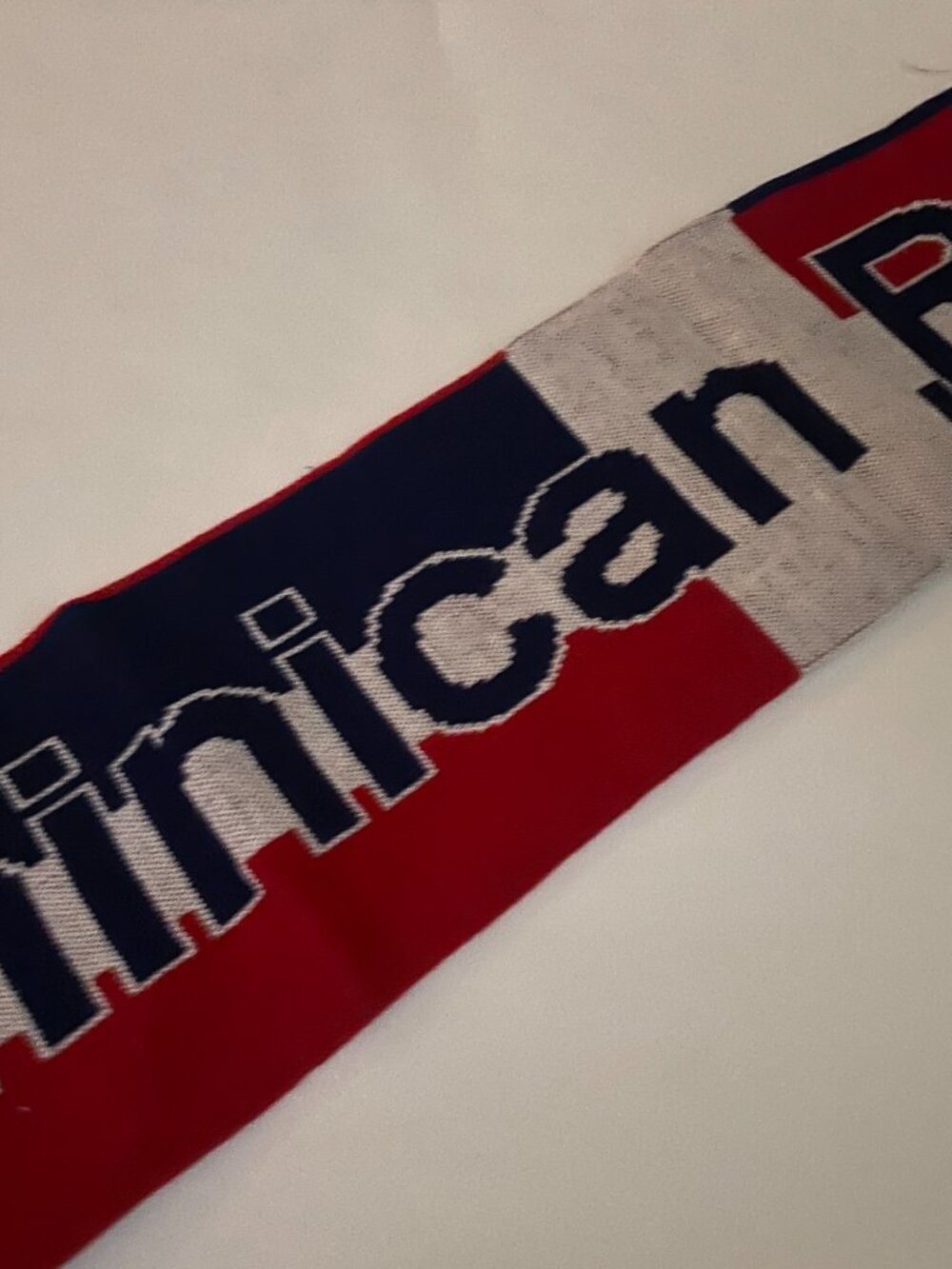 Dominican Republic Knit Scarf
